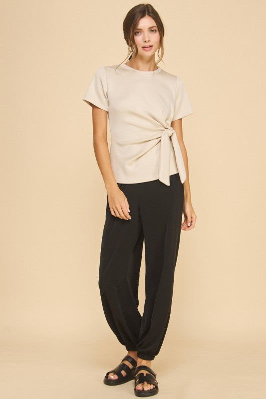 Black Drift Jogger Pants