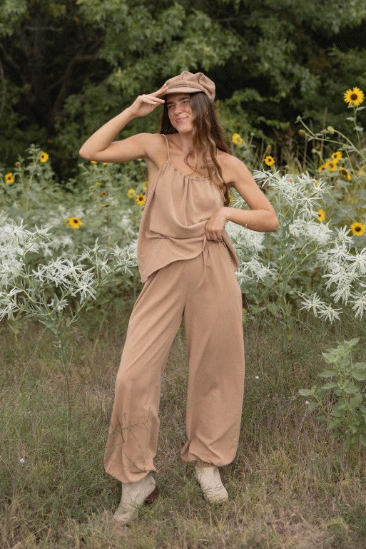 Harem Camel Pants