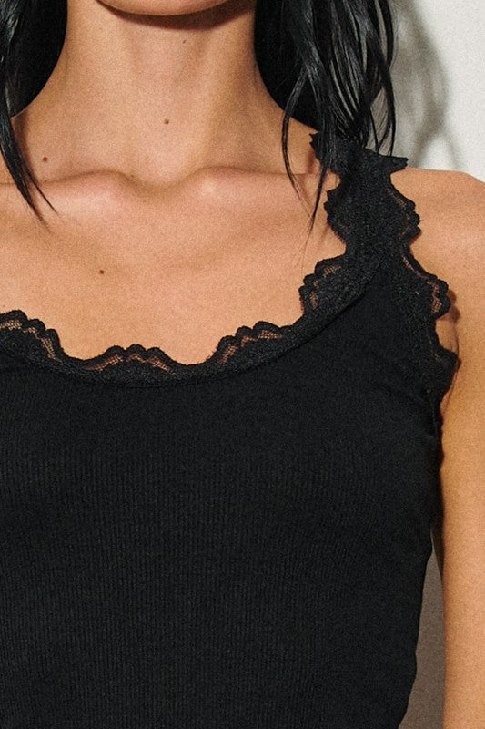The Wavy Lace Tank