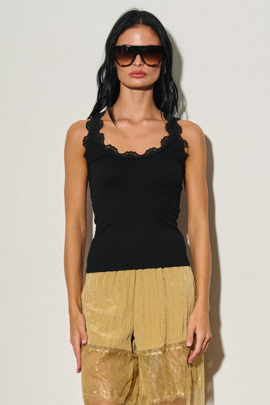 The Wavy Lace Tank