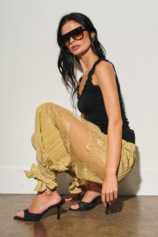 The Wavy Lace Tank