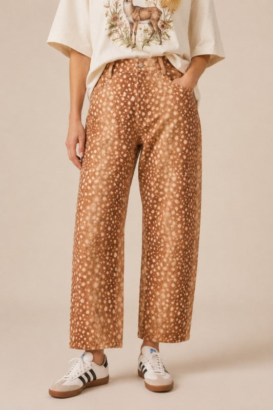 The Fawn Print Pants