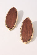 The Sienna Wood Earrings