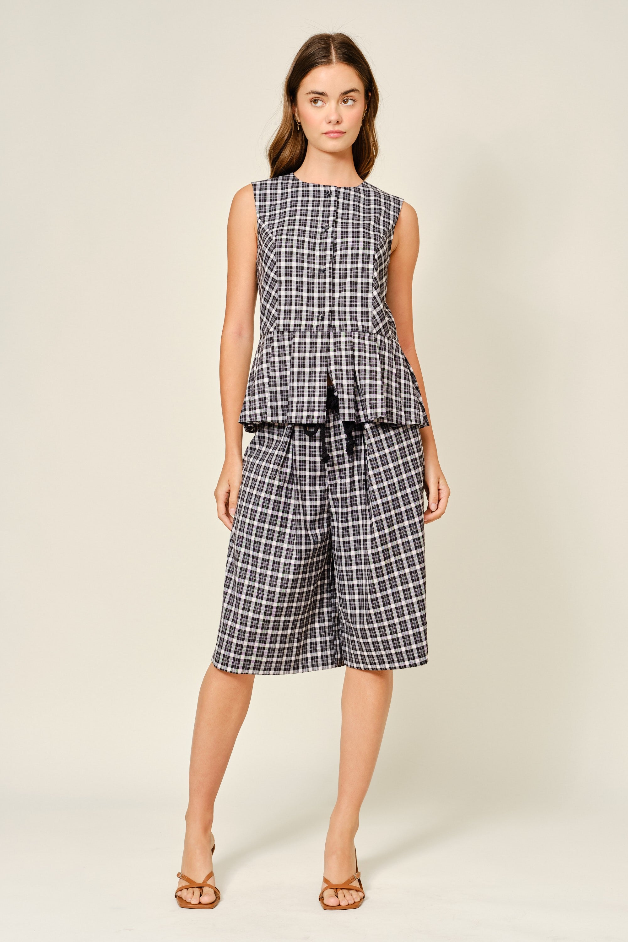 Monroe Plaid Set