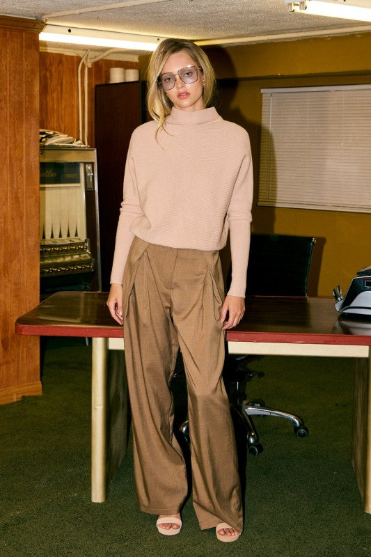 Golden Hour Pleated Trousers