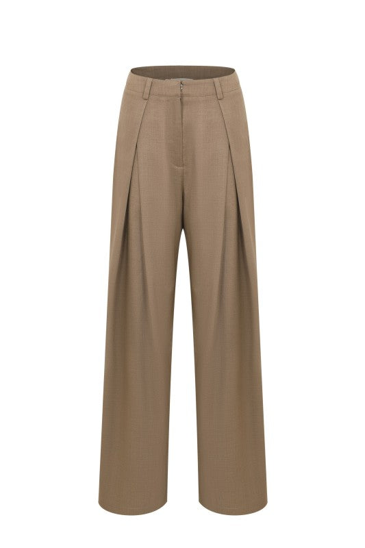 Golden Hour Pleated Trousers