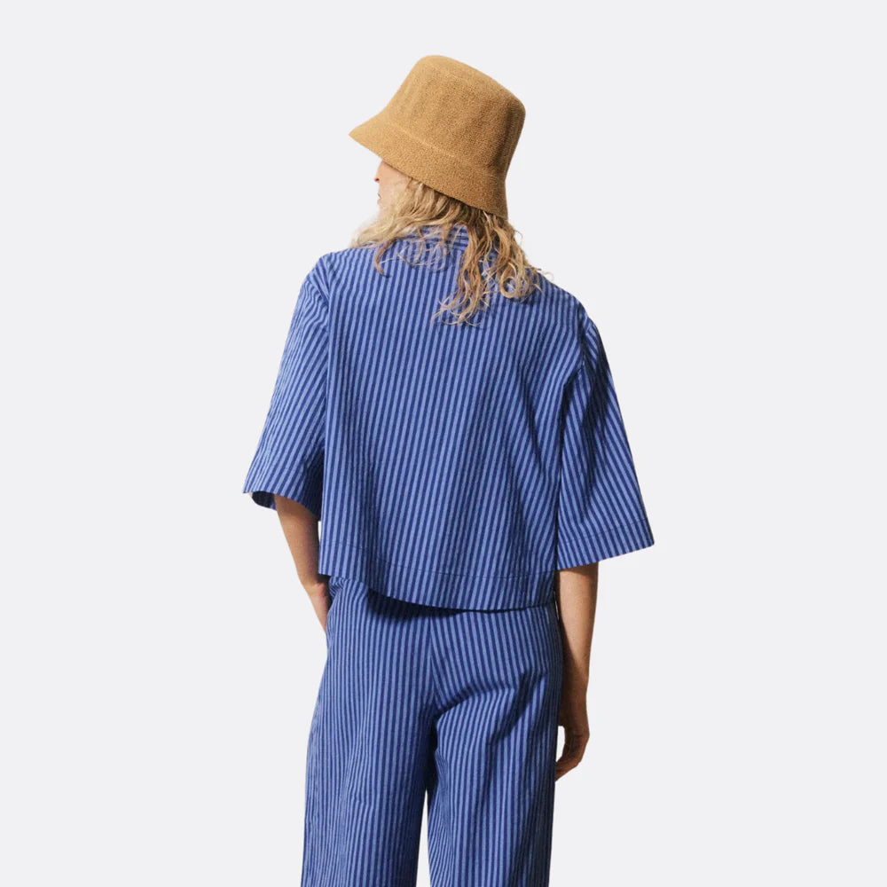 The Anna Top Blue