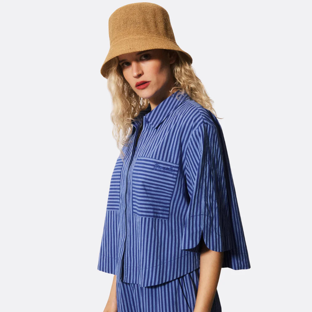 The Anna Top Blue