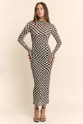 Monaco Illusion Dress