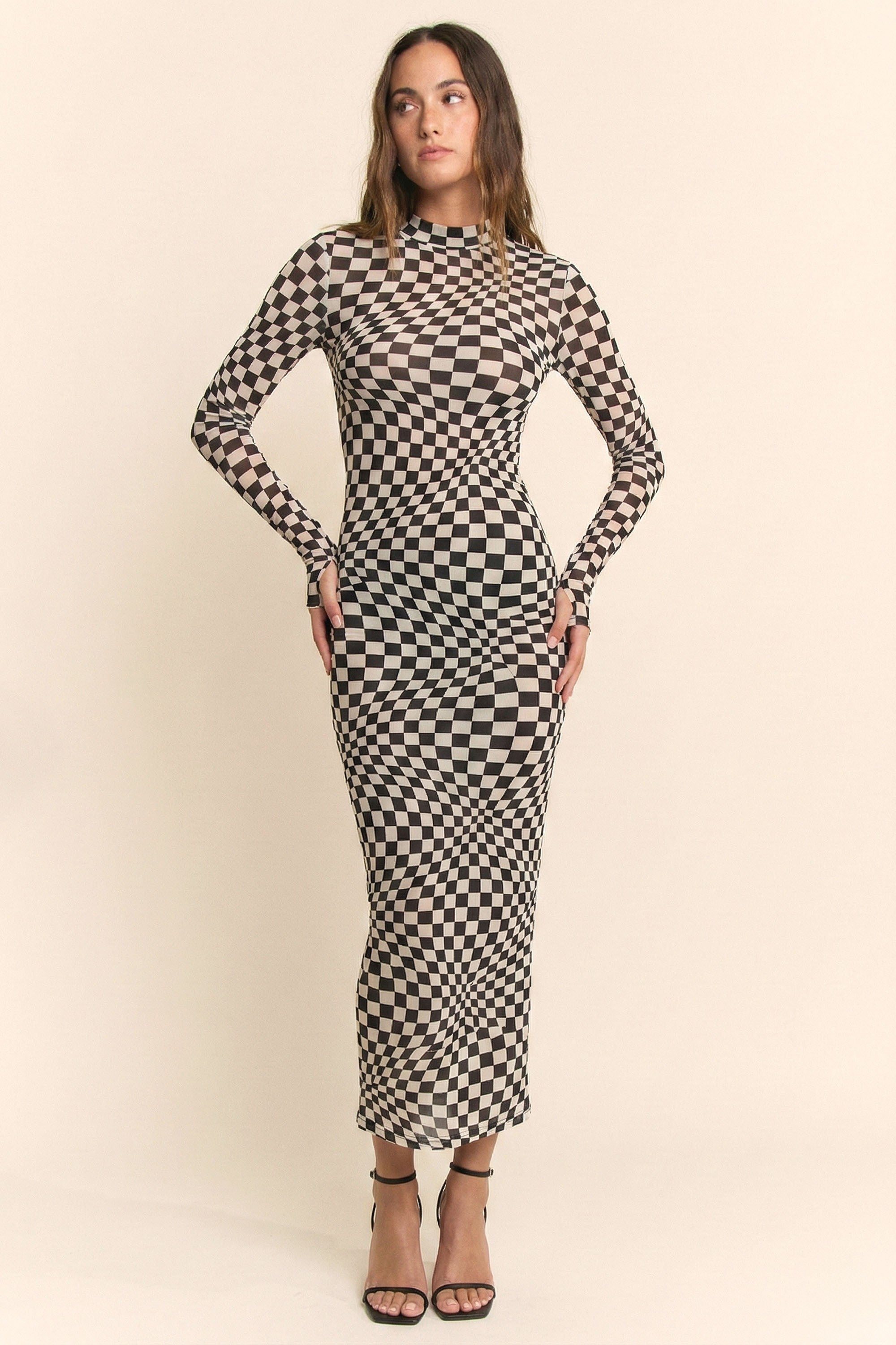 Monaco Illusion Dress