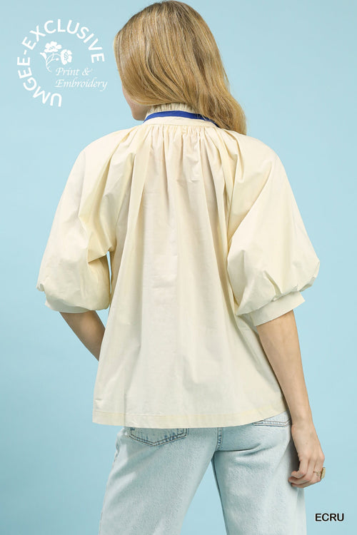 Florabella Embroidered Blouse