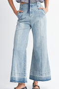 Vintage Breeze Wide-Leg Denim
