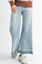 Vintage Breeze Wide-Leg Denim