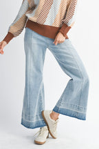 Vintage Breeze Wide-Leg Denim