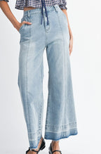 Vintage Breeze Wide-Leg Denim