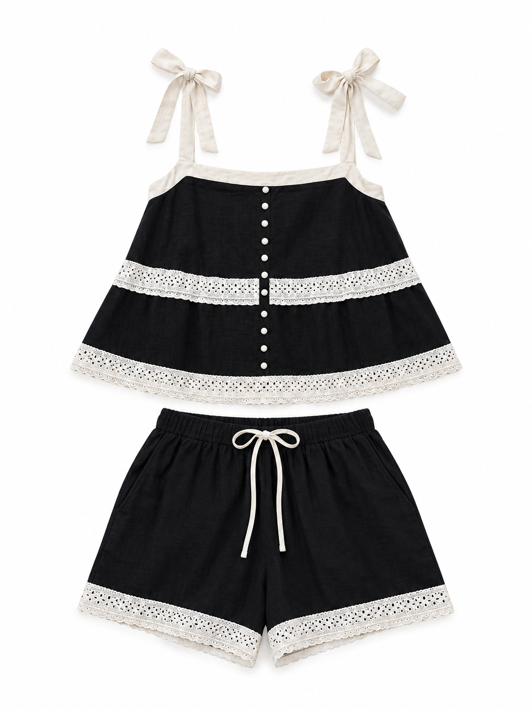 The Maribel Eyelet Set