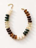 Mixed Resin Beaded Necklace