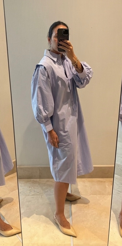 The Puff Blue dress