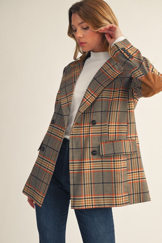 Harper Plaid Blazer