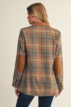 Harper Plaid Blazer