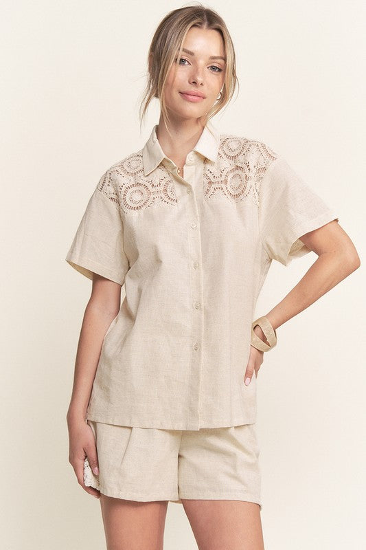 Luna Lace Set – Natural