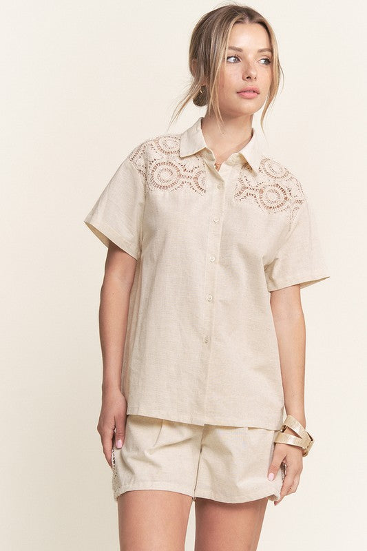 Luna Lace Set – Natural