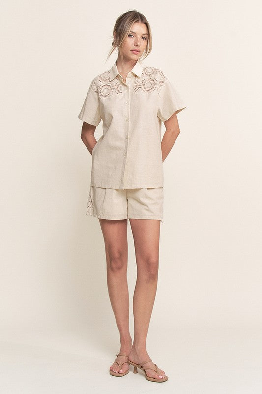 Luna Lace Set – Natural