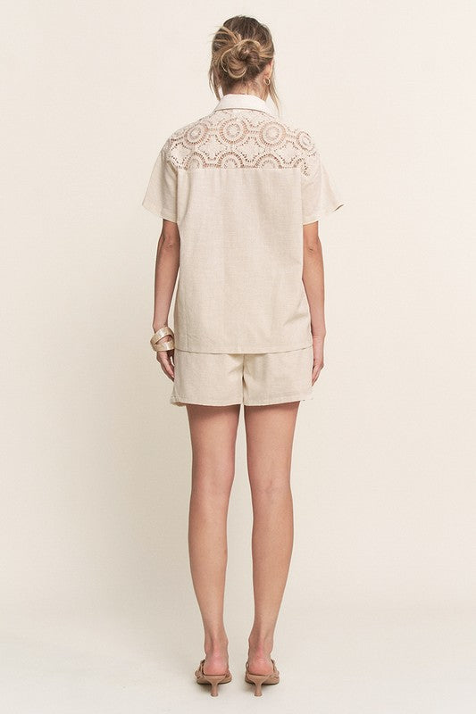 Luna Lace Set – Natural