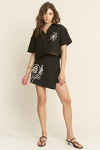 Midnight Muse Embroidered Set