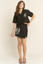 Midnight Muse Embroidered Set