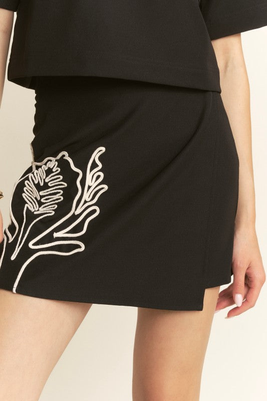 Midnight Muse Embroidered Set