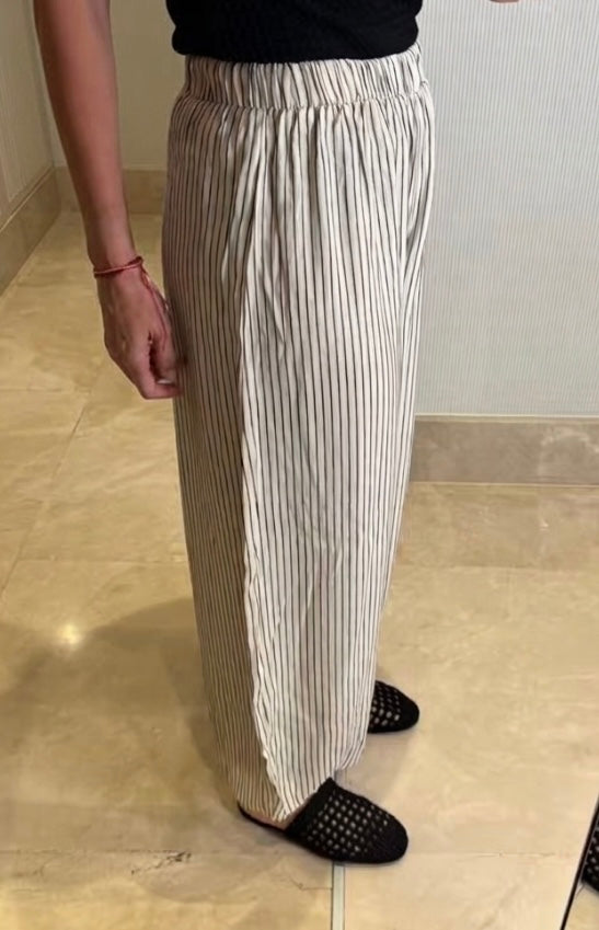 Harem stripes pants