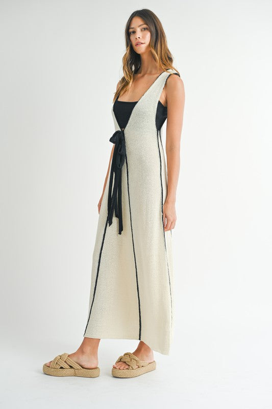 Isla Tie-Front Maxi