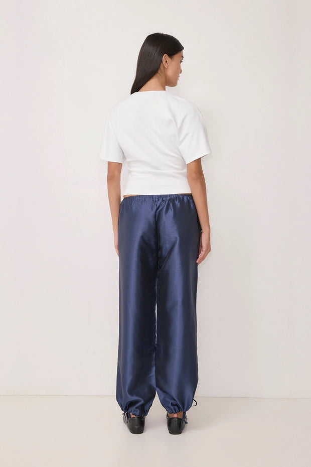 The Kylie Tafetta Drawstring Pants