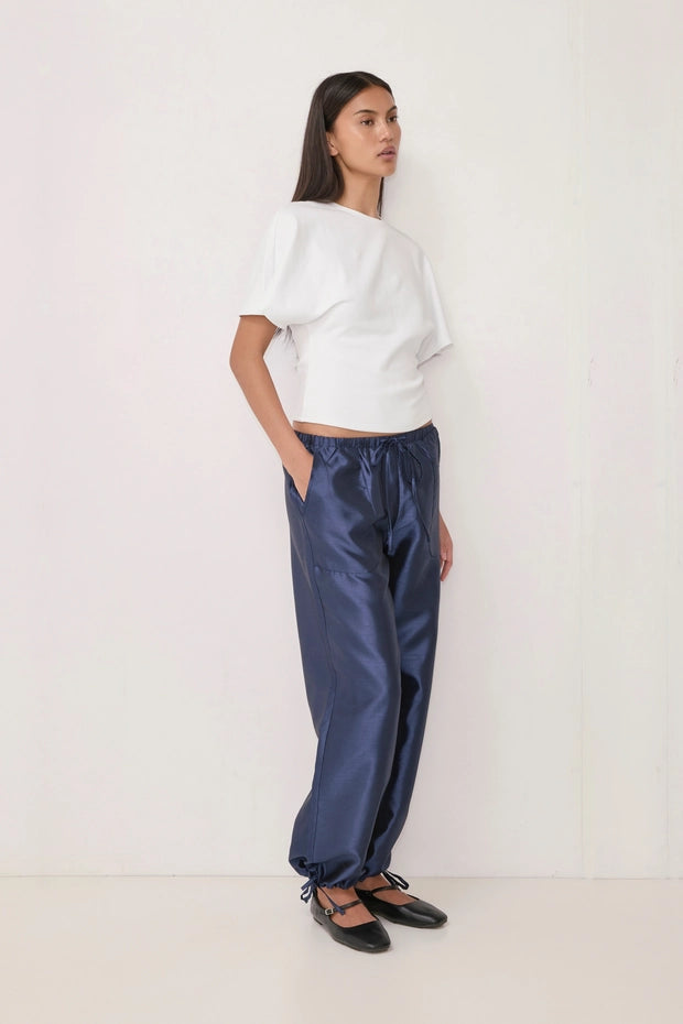 The Kylie Tafetta Drawstring Pants