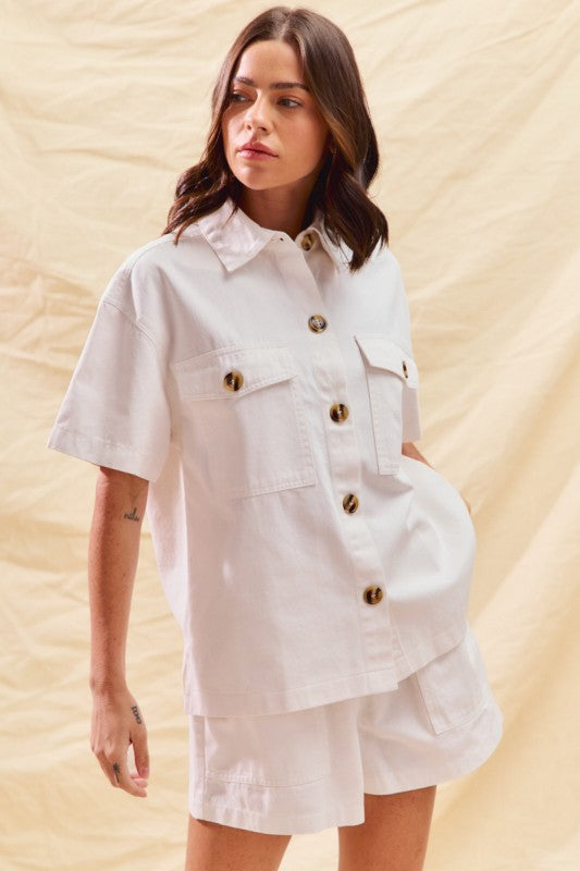 Ivory Breeze Two-Piece Set