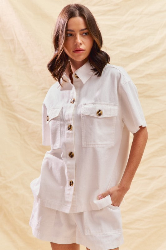 Ivory Breeze Two-Piece Set