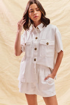 Ivory Breeze Two-Piece Set