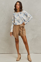 Sahara Wrap Belt Shorts