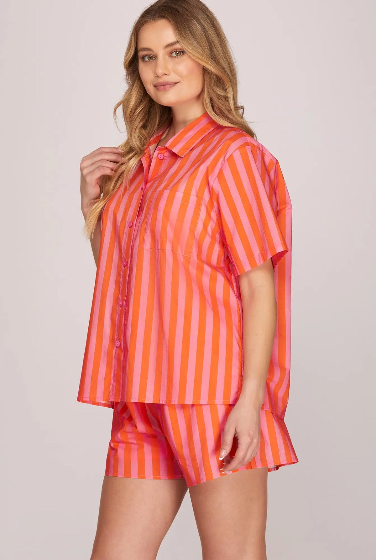 The Poppy Stripe Set