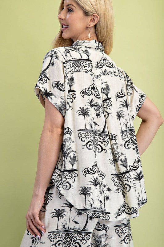 Savannah Toile Lounge Set