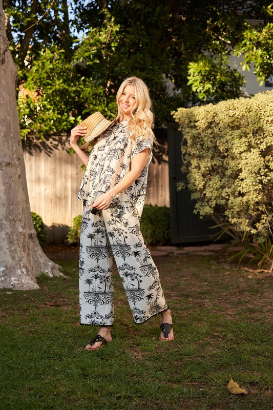 Savannah Toile Lounge Set