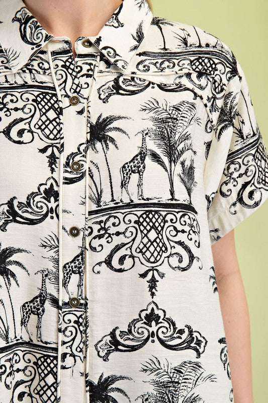 Savannah Toile Lounge Set