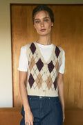Autumn Ivy Knit Vest Set