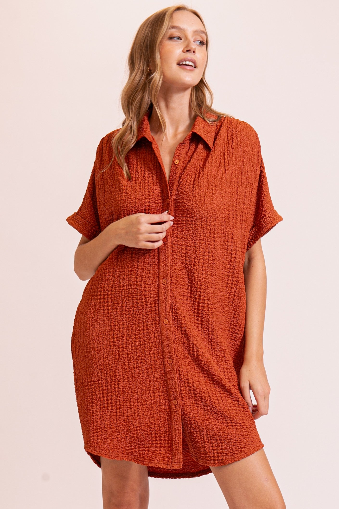 Rust Dress Shirt