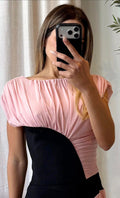 Camille Colorblock Top