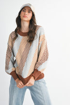 Urban Stripe Cozy Knit Set